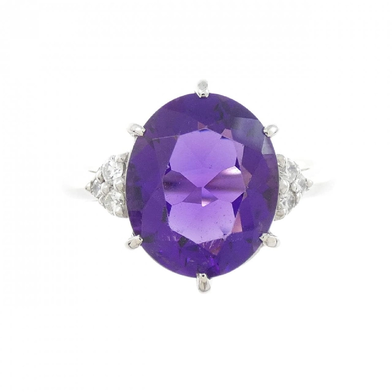 Nhẫn Amethyst PT900 3.19CT 667129