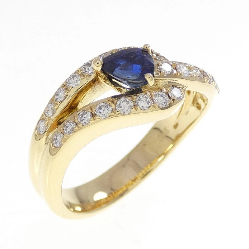 Nhẫn Sapphire 750YG 0.53CT - Hàng hiệu Chính hãng 854546