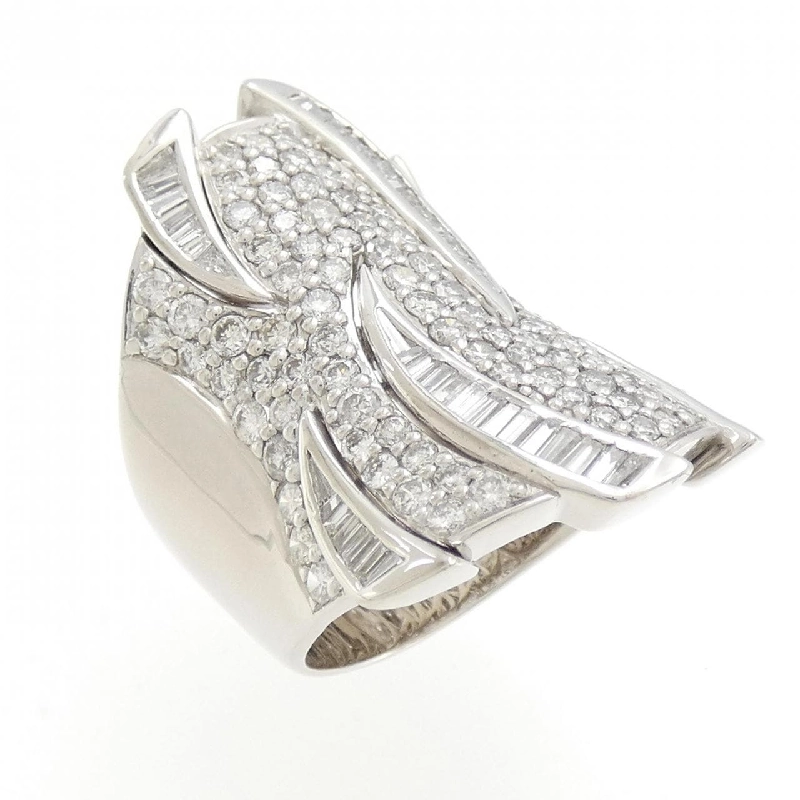 Nhẫn kim cương K18WG 0.84CT 670801