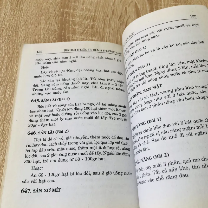 980 BÀI THUỐC TRỊ BỆNH THƯỜNG GẶP  1004857