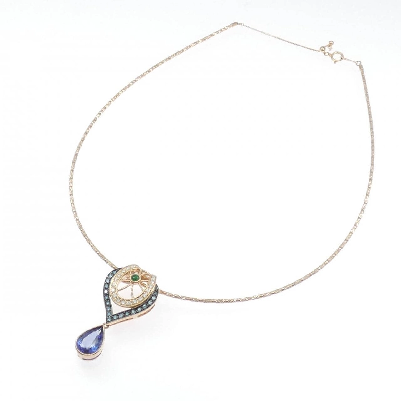 K18PG/K18BG Mặt dây chuyền Tanzanite 3.47CT - Hàng hiệu Chính hãng 856606