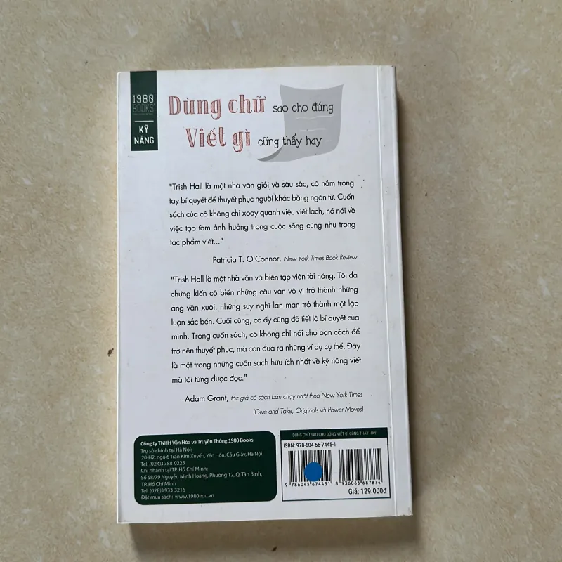 Sách “Dùng Chữ Sao Cho Đúng Viết Gì Cũng Thấy Hay” 1006217