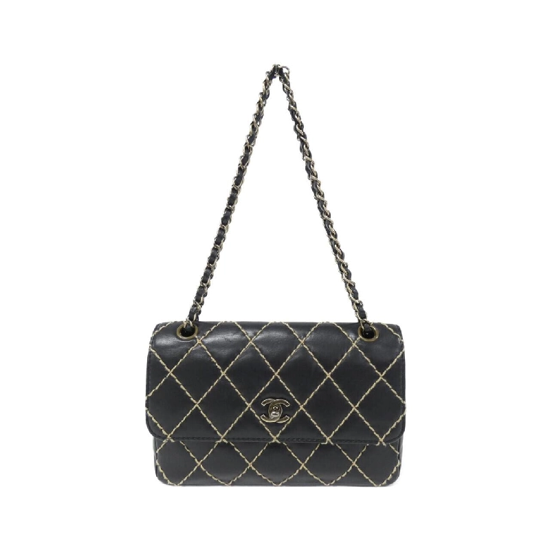 【Vintage】Túi xách chéo Chanel Wild Stitch Line 14687 613989