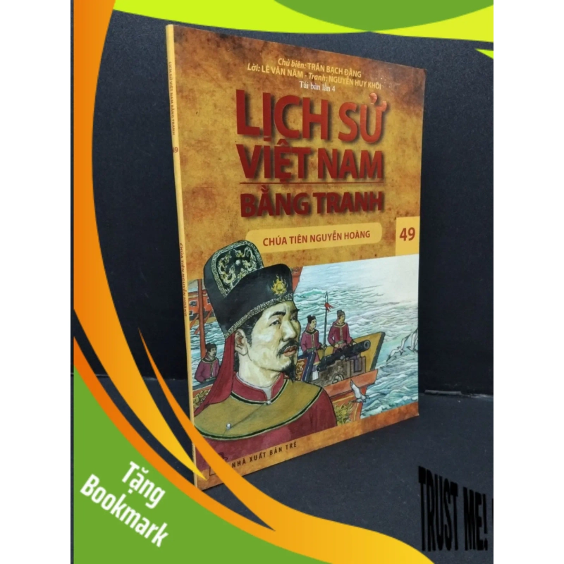 (TẶNG BOOKMARK) Lịch sử Việt Nam bằng tranh tập 49 Trần Bạch Đằng mới 80% ố nhẹ 2017 RBK.ASB1809 946998