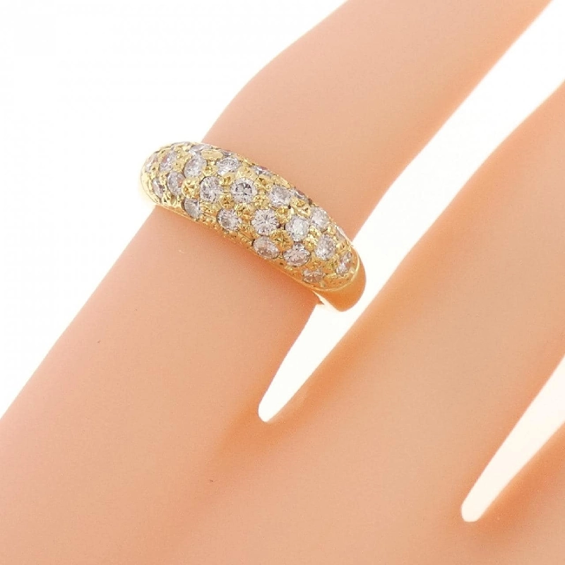 Nhẫn nhẫn hồng kim cương K18YG 671170