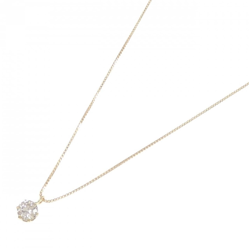 K18YG Solitaire Dây chuyền kim cương 0.252CT - Hàng hiệu Chính hãng 861572