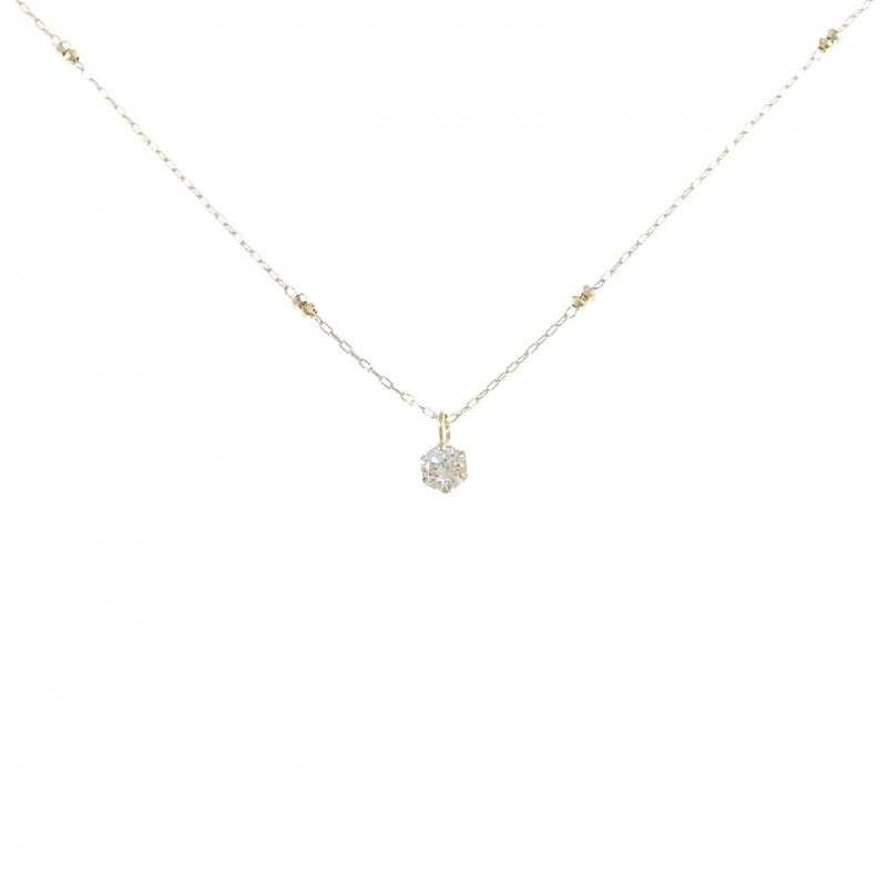 Dây chuyền kim cương K18YG 0.20CT - Hàng hiệu Chính hãng 861305