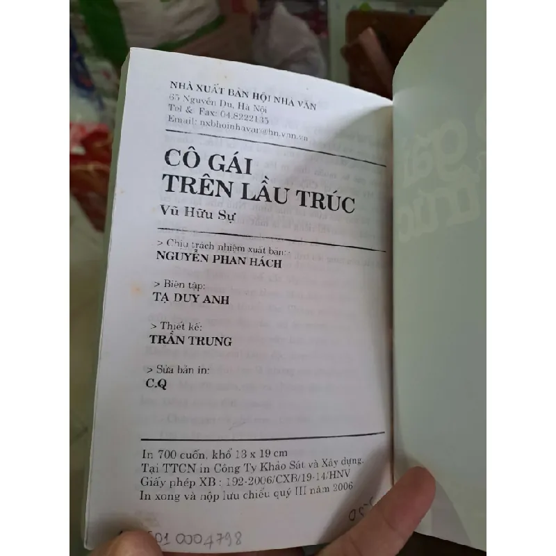 Cô gái trên lầu trúc - Vũ Hữu Sự VĂN HỌC HCM1008 577259