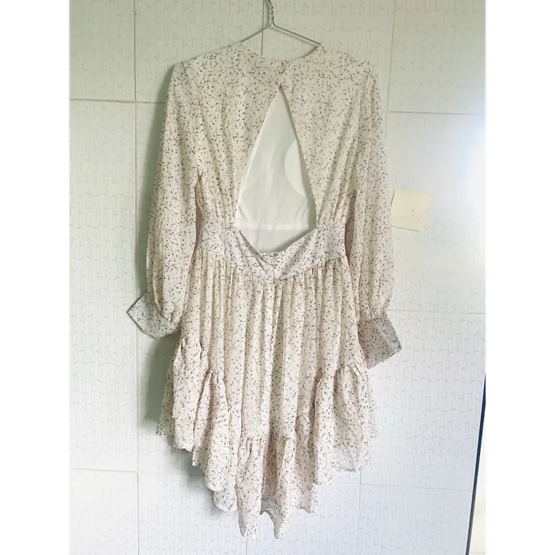 Đầm ngắn hoa nhí 594573