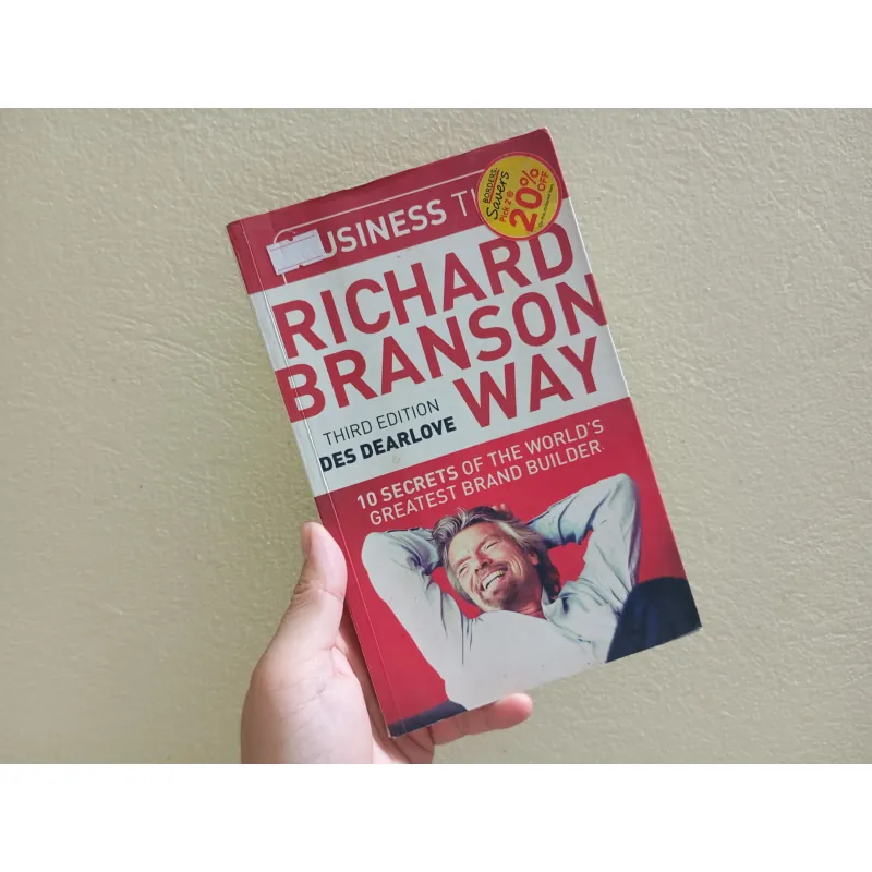 Richard Branson way, english book, sách tiếng Anh  932604