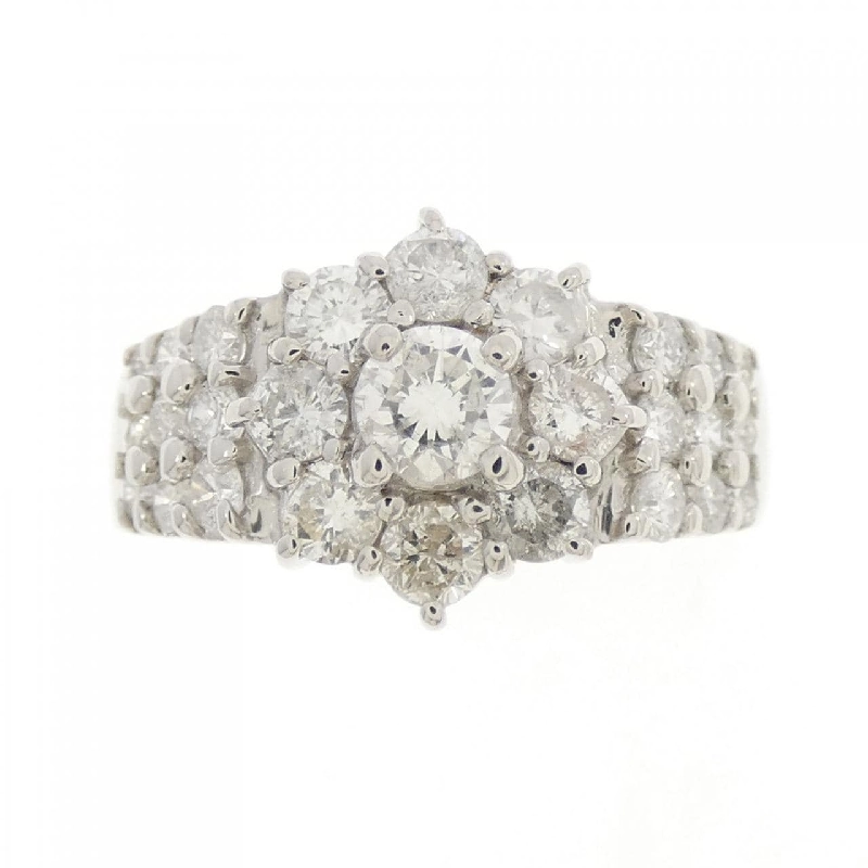 Nhẫn kim cương hoa PT900 1.50CT 670685