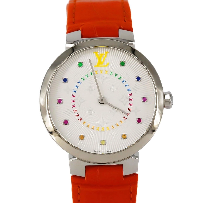 Louis Vuitton Tambour Slim 11P QA159 SS Quartz - Hàng hiệu Authentic 881364