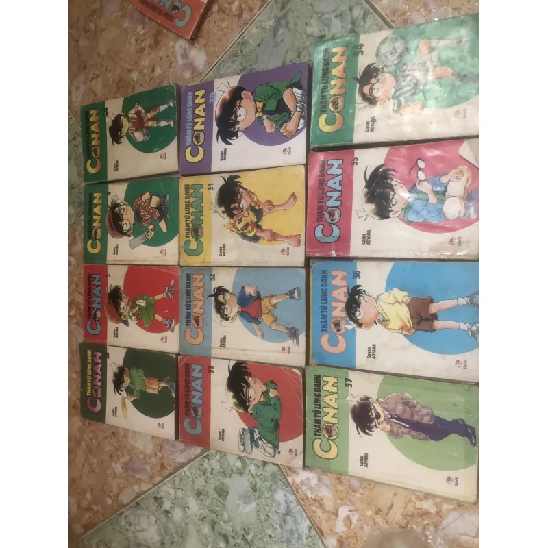 conan bìa nâu đọc xuôi 40/46 cuốn  784098