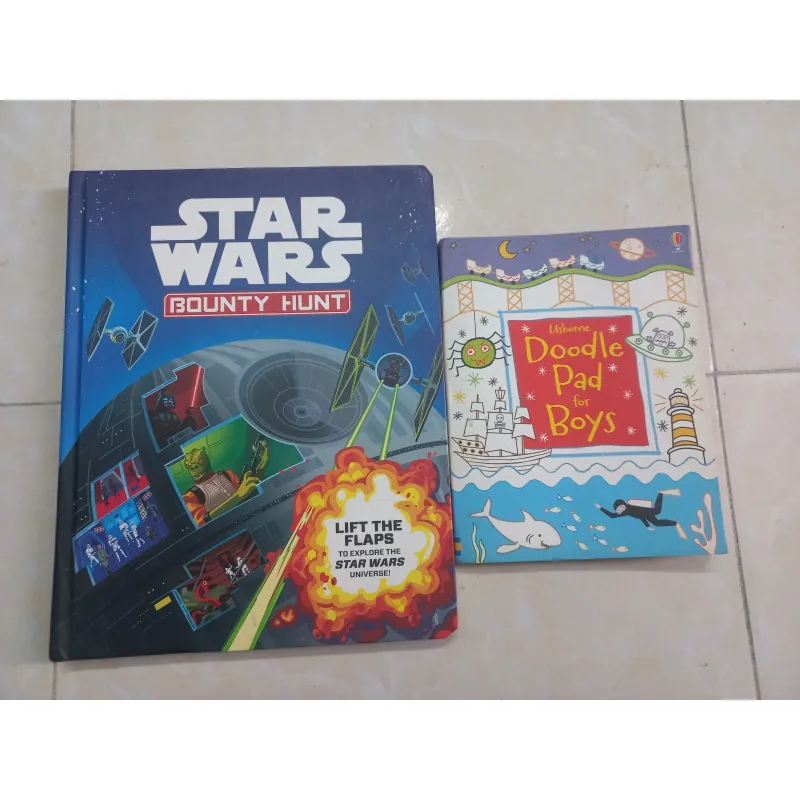 Thanh lý 1 cuốn Star wars (bìa cứng, lật mở) 732672