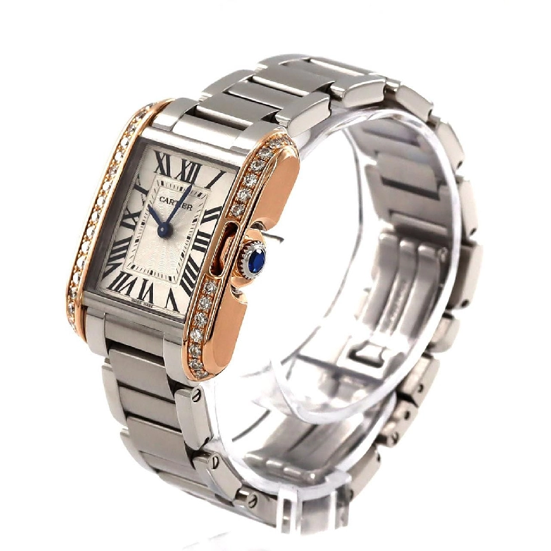 Cartier Tank Anglaise SM PG Combi/D W3TA0002 SSxPG Quartz - Hàng hiệu Authentic 873409