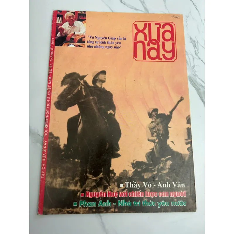 Tạp chí Xưa & Nay số 97 (8/2001) - Hội KH Lịch sử VN - Tạp chí/Lịch sử 701266