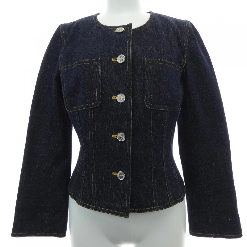 CHANEL P07055V04732 96P. Áo khoác denim - Hàng hiệu Authentic 822779