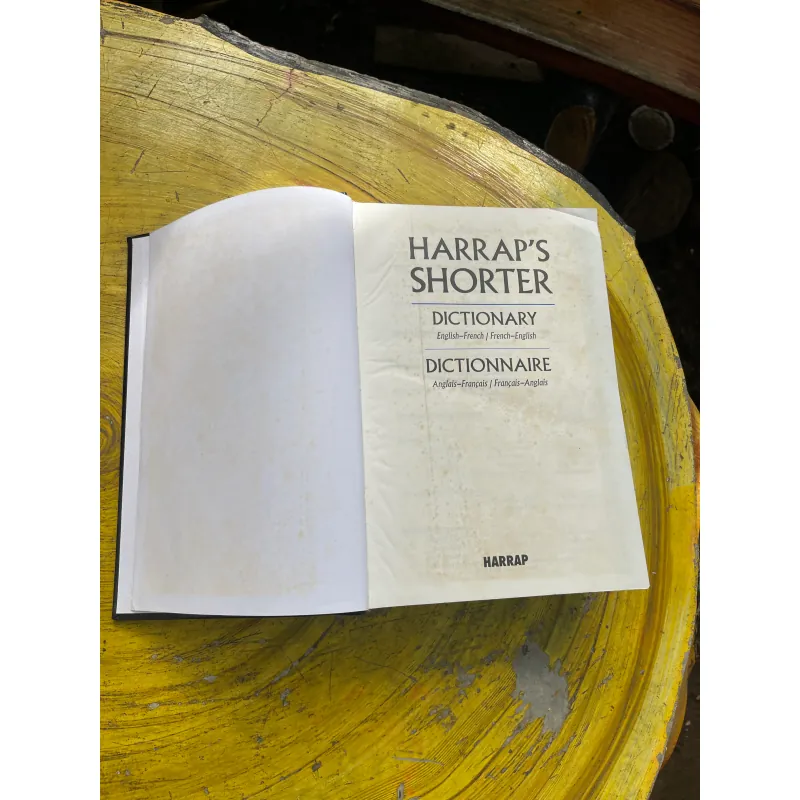 HARRAP’S SHORTER DICTIONNAIRE - HARRAP’S CENTENARY 730948