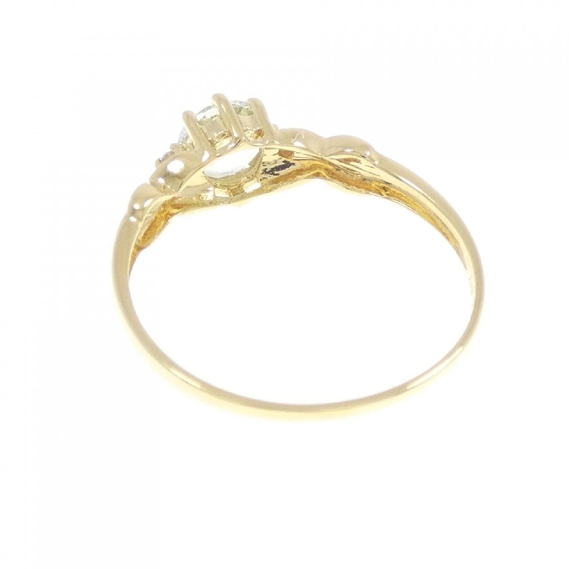 Nhẫn Aquamarine K18YG 0.41CT - Hàng hiệu Chính hãng 849821