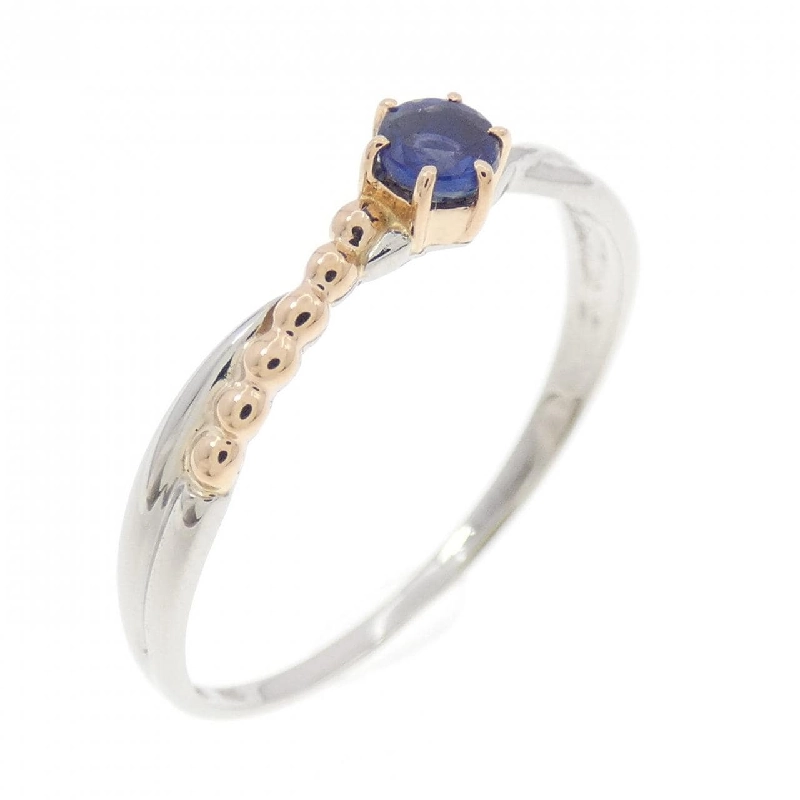 Nhẫn Sapphire PT900/K18PG 670246