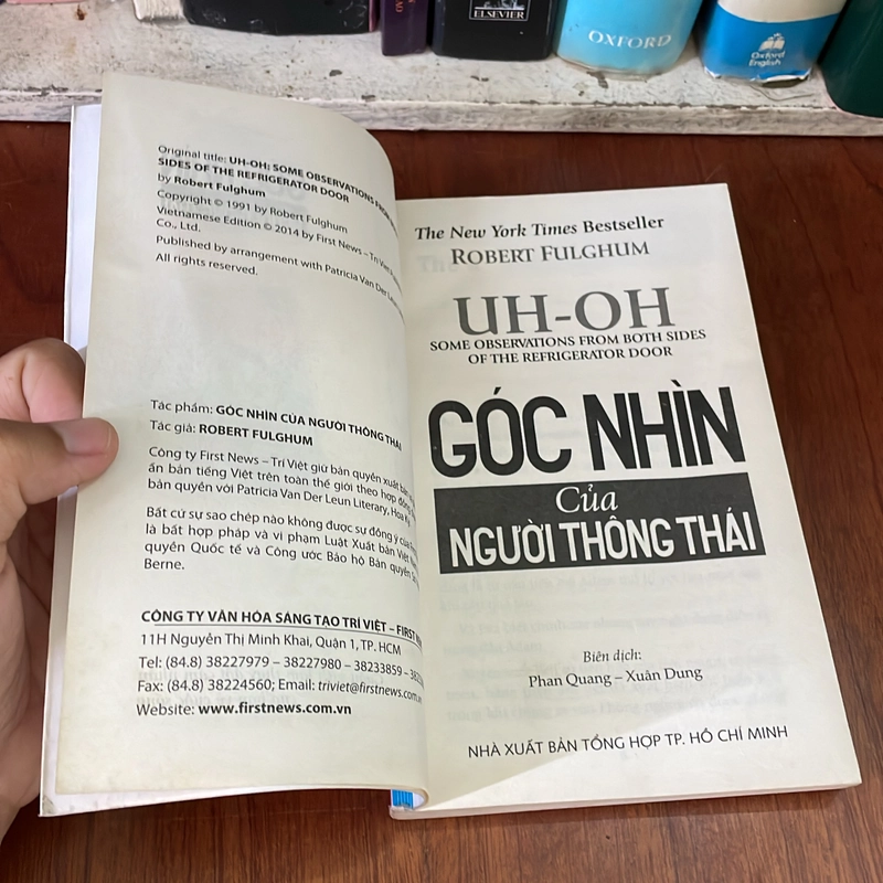 II Sách Tư Duy: Góc Nhìn Của Người Thông Thái - UH•OH - 2014 543135