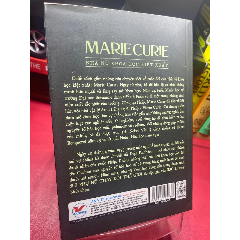 Nhà nữ khoa học kiệt xuất 2022 mới 90% Marie Curie HPB1605 SÁCH KỸ NĂNG 925282