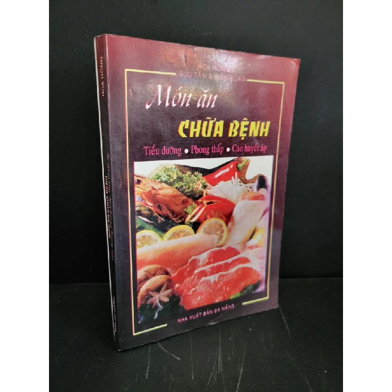Món ăn chữa bệnh tiểu đường - phong thấp - cao huyết áp mới 80% bẩn bìa, ố 2003 Hoa Hồng HCM3004 SỨC KHỎE - THỂ THAO Blogmeo 27525 513370