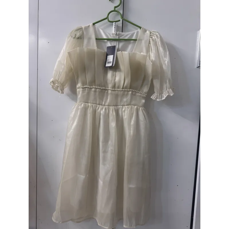 Váy voan trắng tiểu thư 735683