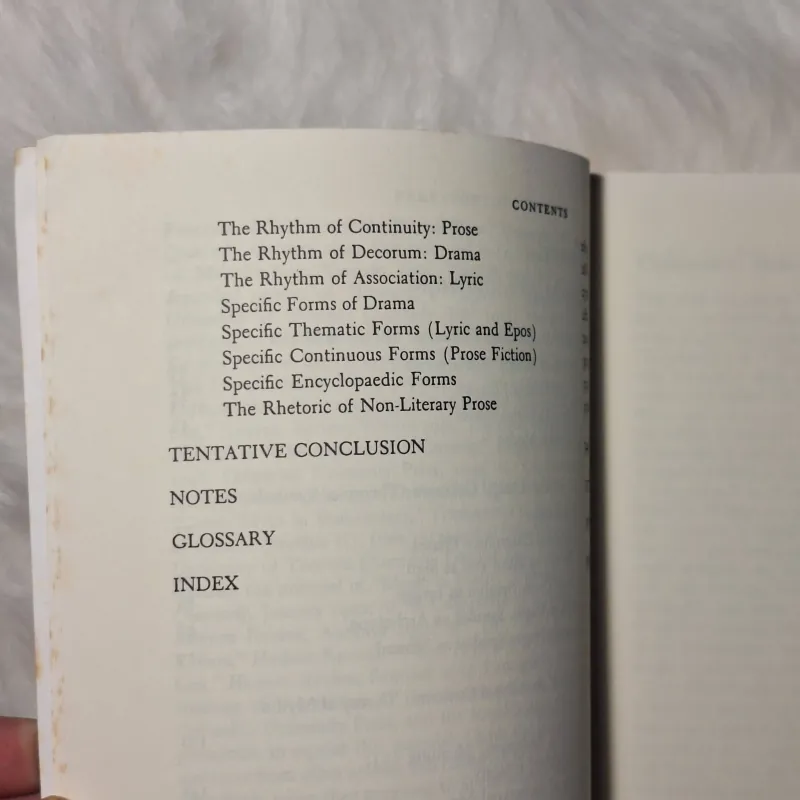Northrop Frye - Anatomy of Criticism: four essays 780105