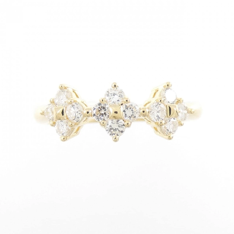 Nhẫn kim cương 750YG 671066