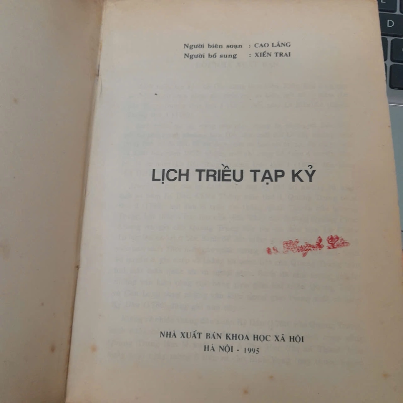 Lịch triều tạp kỷ - Ngô Cao Lãnh 298915