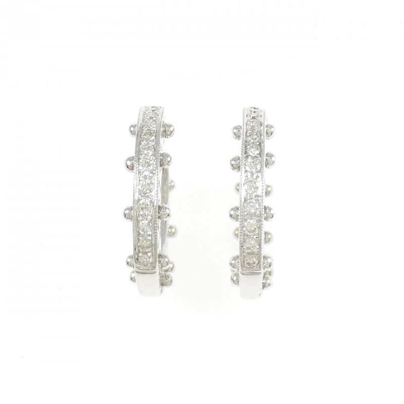 Bông tai kim cương 750WG/K14WG/18KWG 0.30CT - Hàng hiệu Chính hãng 873560