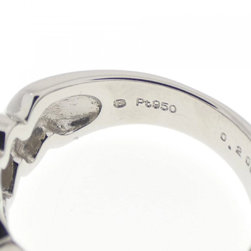 Nhẫn kim cương hình trái tim Mikimoto 0.20CT - Hàng hiệu chính hãng 834793