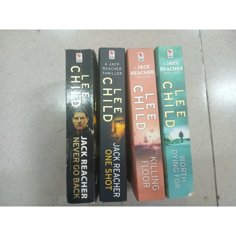 BỘ 4 CUỐN JACK REACHER - LEE CHILD 735353