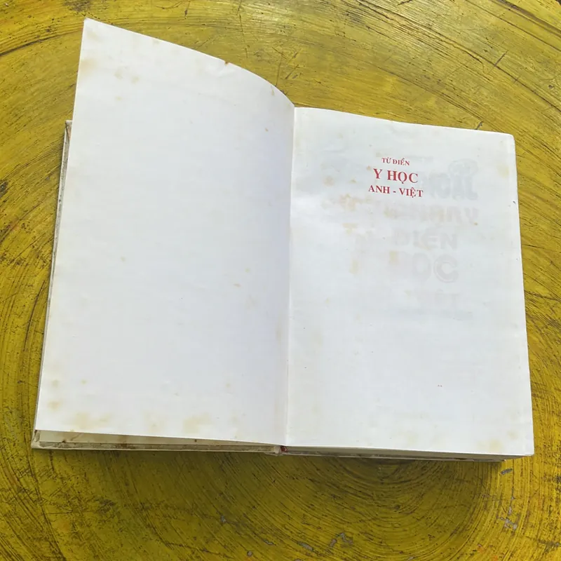 TỪ ĐIỂN Y HỌC ANH- VIỆT- BÁC SĨ PHẠM NGỌC TRÍ 609748