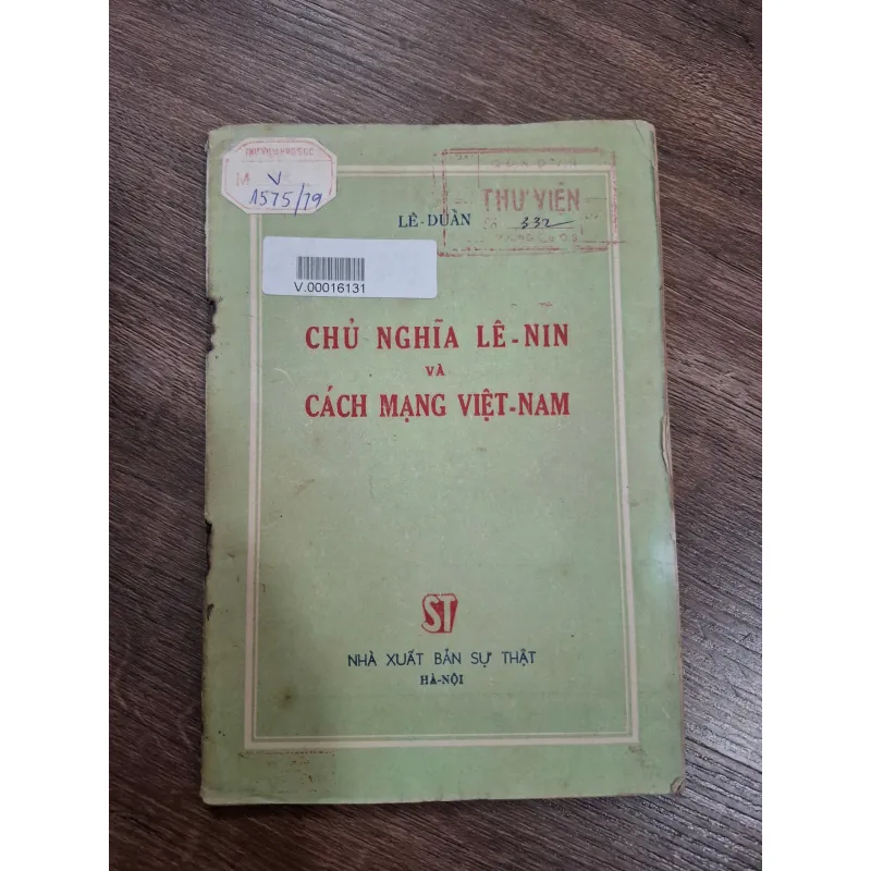 Chủ nghĩa Lê-nin và cách mạng Việt Nam - Lê Duẩn - Chính trị 714835