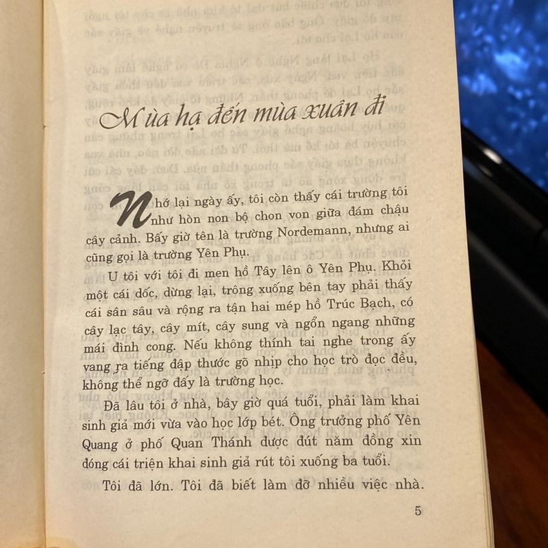 MÙA HẠ ĐẾN MÙA XUÂN ĐI, TÔ HOÀI, TỰ TRUYỆN TẬP II (XB 1998) 475193