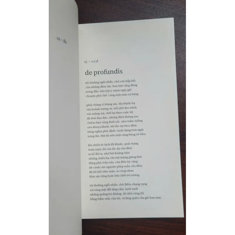 Tập thơ - In Illo Tempore - Nguyễn Thụy-Đan 1018995