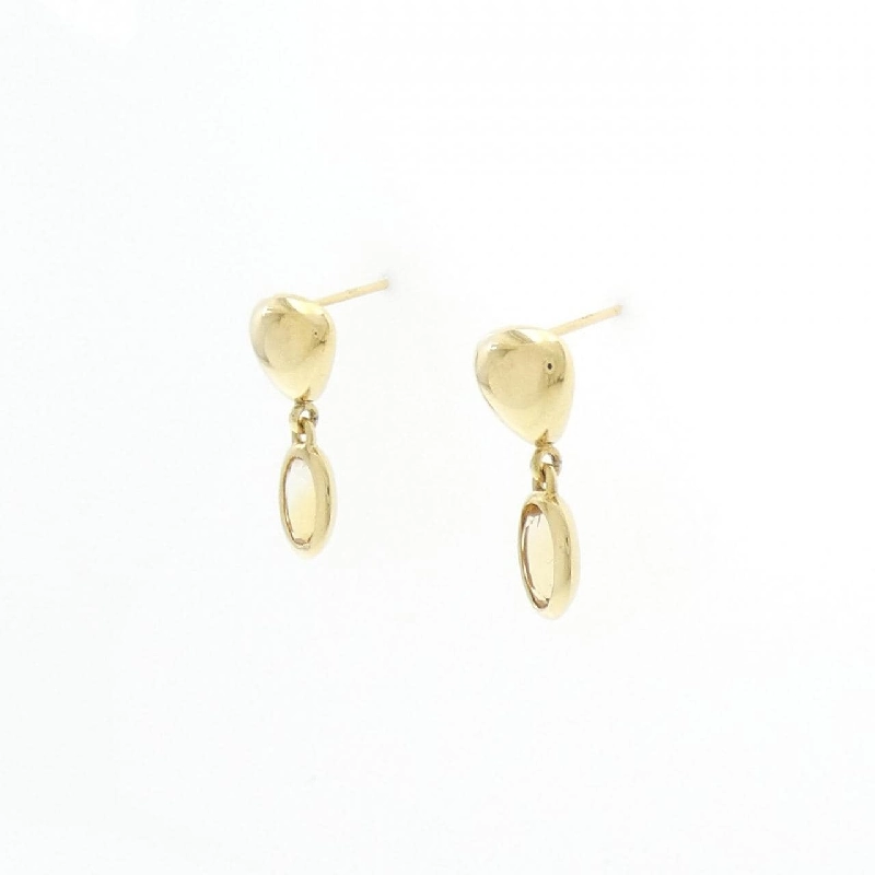 K18YG Citrine Bông tai - Hàng hiệu Chính hãng 868868