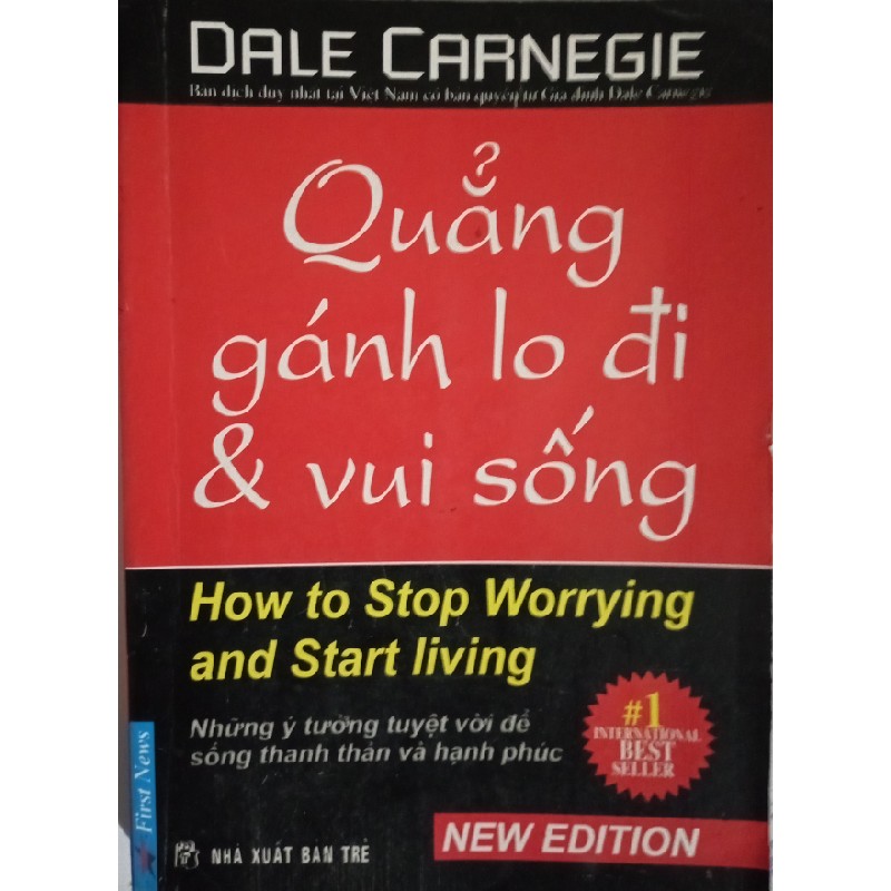 Quẳng gánh lo đi và vui sống ( sách cũ ) 12697