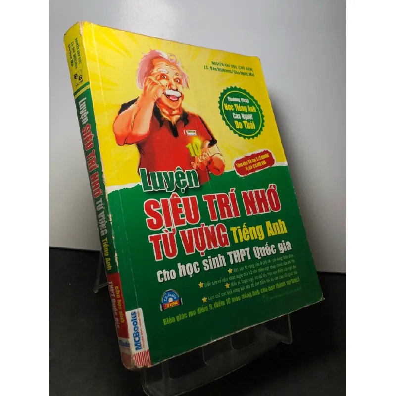 [Sách Cũ SCGR] Luyện siêu trí nhớ từ vựng tiếng anh cho học sinh thi THPT quốc gia 2016 mới 80% bẩn nhẹ Nguyễn Anh Đức HPB0709 HỌC NGOẠI NGỮ 680559