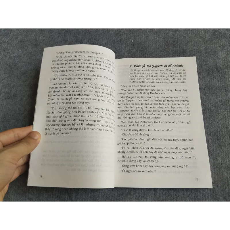 CUỘC PHIÊU LƯU CỦA CHÚ BÉ NGƯỜI GỖ 570830