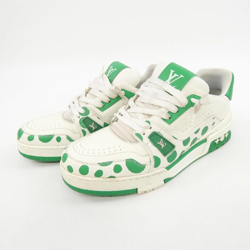 Giày sneaker LOUIS VUITTON 草間彌生 LV×YK LV Trainer Line - Hàng hiệu Authentic 906909