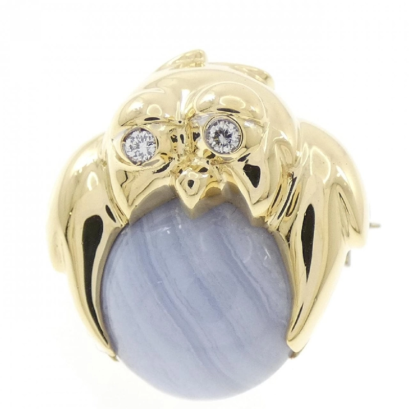 Brooch Damiani Chalcedony 665535
