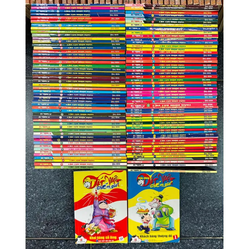 Thần đồng đất việt 106 tập nxb trẻ+2 tập chém gió 723063