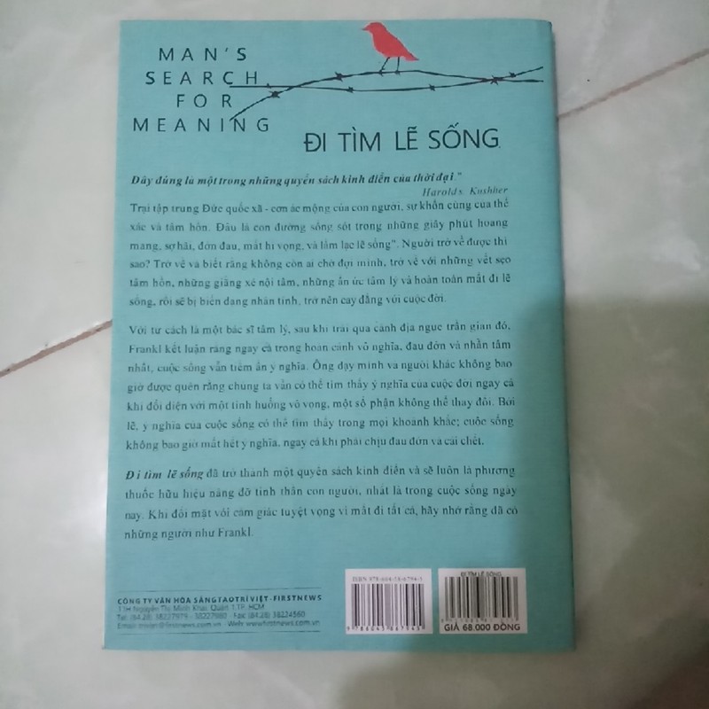 Đi tìm lẽ sống Viktor E. Frankl 192039