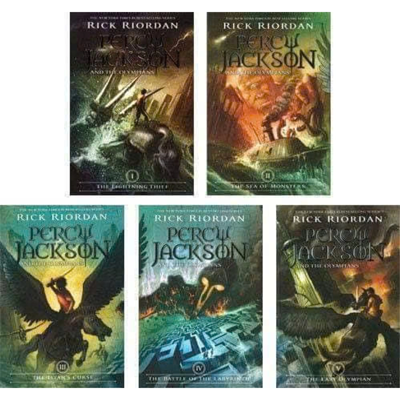 Bộ truyện PERCY JACKSON AND THE OLYMPIANS (5 cuốn tiếng Anh) 385939