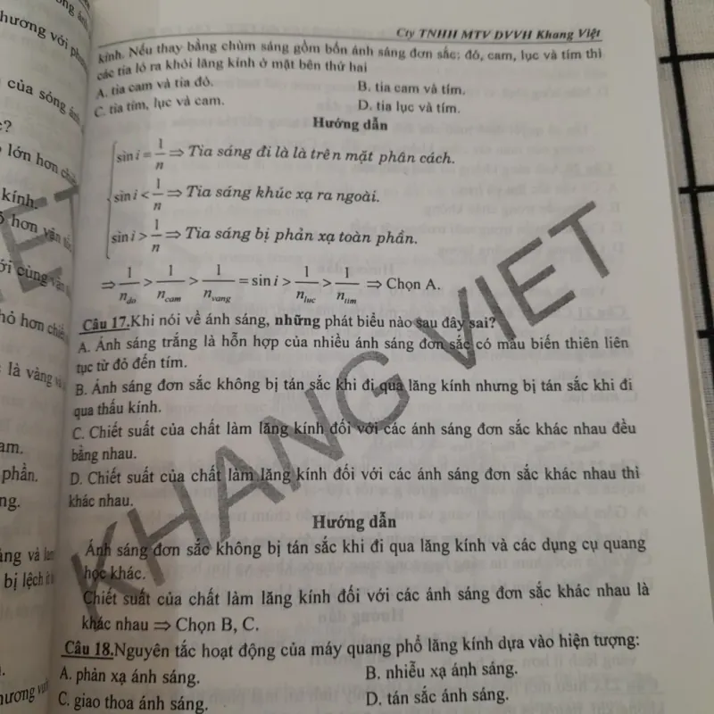 Chinh phục THPT, Đại học VẬT LÝ: Lý Thuyết và Kỹ th giải nhanh. GV Chu Văn Biên Kênh VTV2 576468