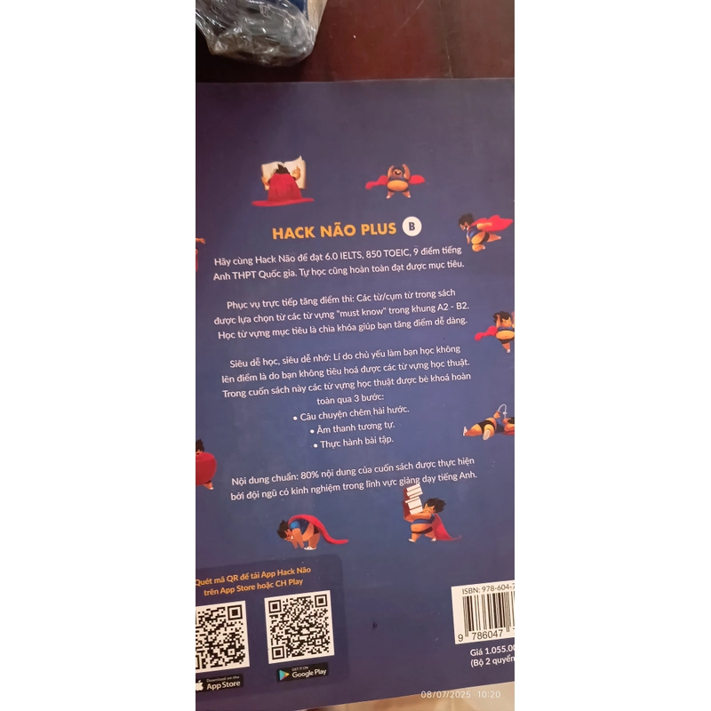 Combo 3 cuốn Hack Não 1500 và Plus In Màu Khổ To 526010
