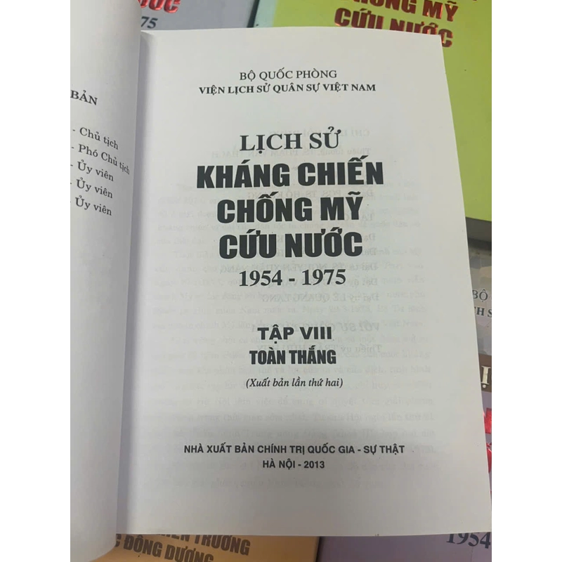 LỊCH SỬ KHÁNG CHIẾN CHỐNG MỸ CỨU NƯỚC 1954-1975 (9 TẬP) 531933